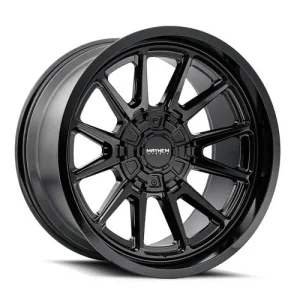 Mayhem – INTREPID – Black – 18″x9″ -12mm – All weather Wheels – 8116-8952B
